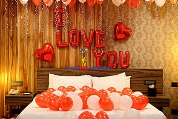 Romantic Balloon Decorations