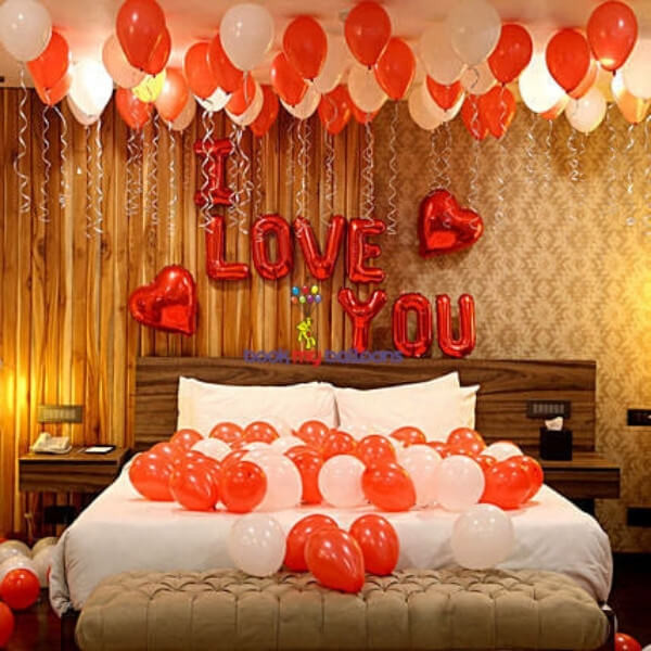 Romantic Balloon Decorations