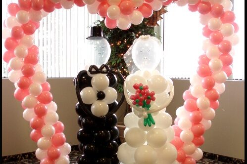 Wedding Reception Balloon Decoration