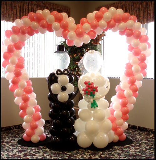 Wedding Reception Balloon Decoration