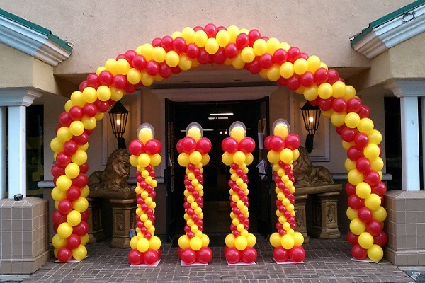 Image result for balloon arches at corporate events