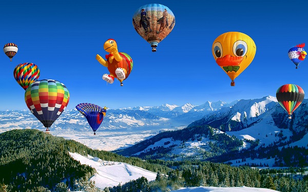 Hot Air Balloons Advertising