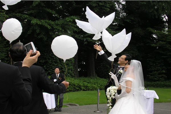Wedding Helium Balloons