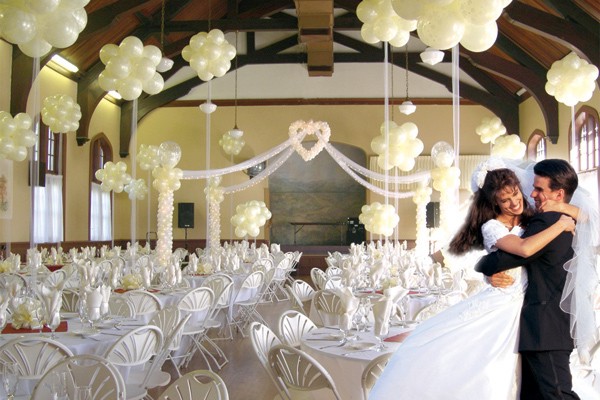 Wedding Hall Balloon Decoration