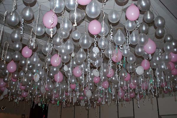Ceiling Balloon Decoration