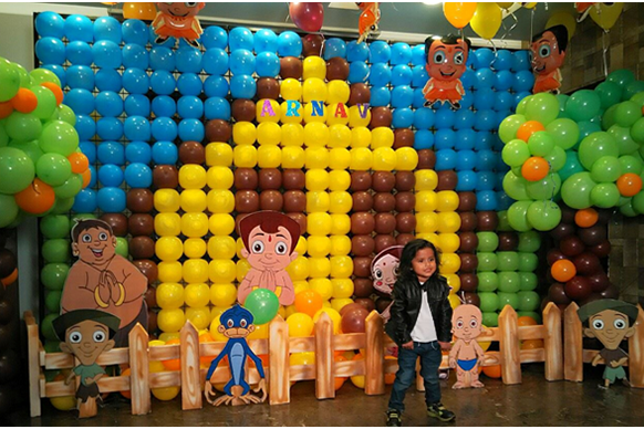 Chota Bheem Theme Decoration