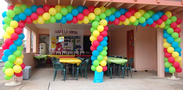 Party Balloon Column Decoration