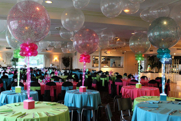 Balloon decorative ideas for corporate events