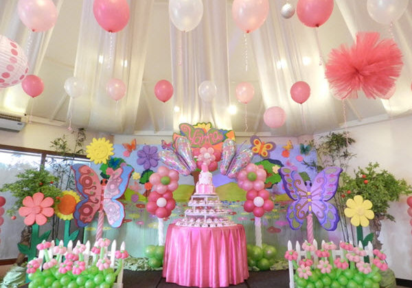 Butterfly Theme Balloon Decoration