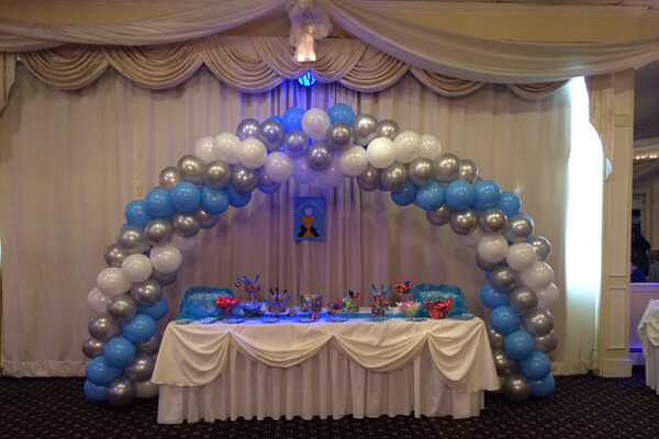 First Communion Balloon Arch Decoration