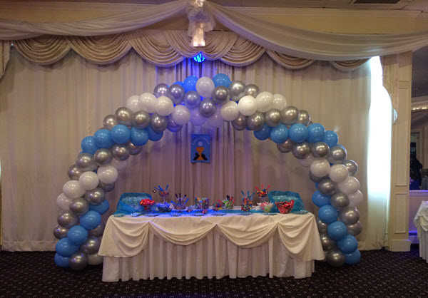 First Communion Balloon Arch Decoration