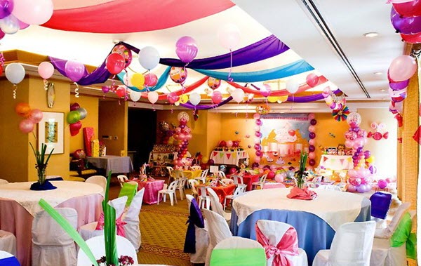 Party Hall Balloon Decoration