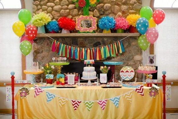 Birthday Home Balloon Decoration