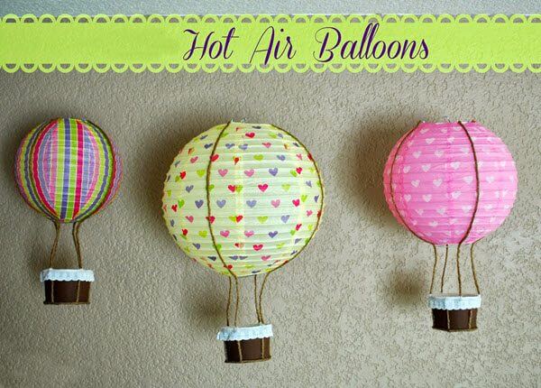 Hot Air Balloon Decoration