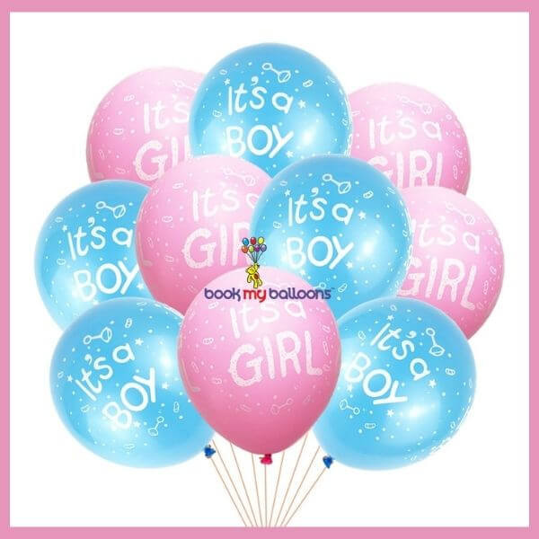 boy helium balloons