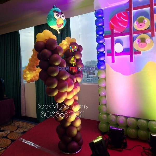 Angry Birds Balloon Decorations Birthday