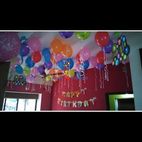 Assorted Color Helium Balloons Cost