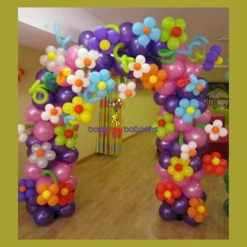 Balloon Flower Arch Decoration