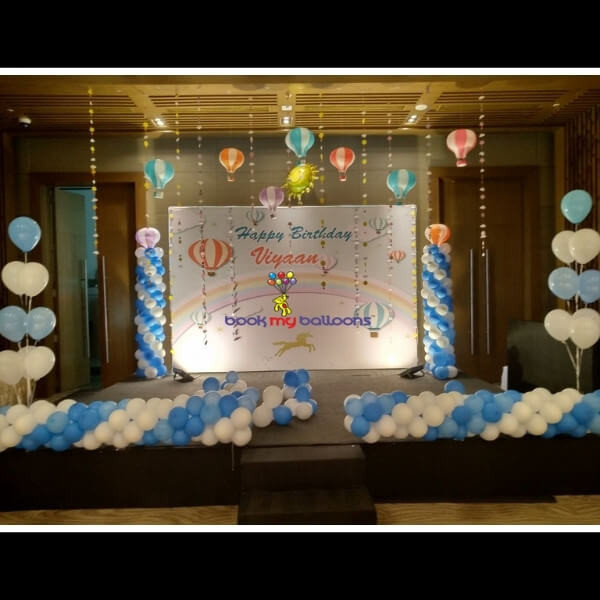 Birthday Party Balloon Theme Decoration
