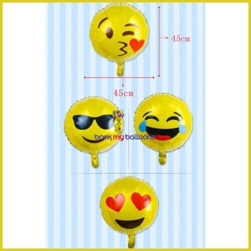 Buy Emoji Foil Balloons Bouquet