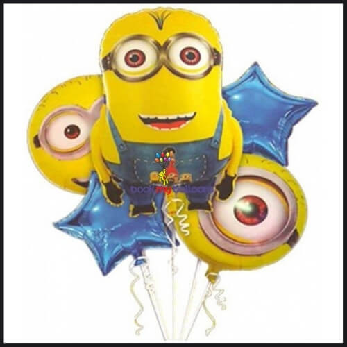 Buy Minion Balloon Bouquet