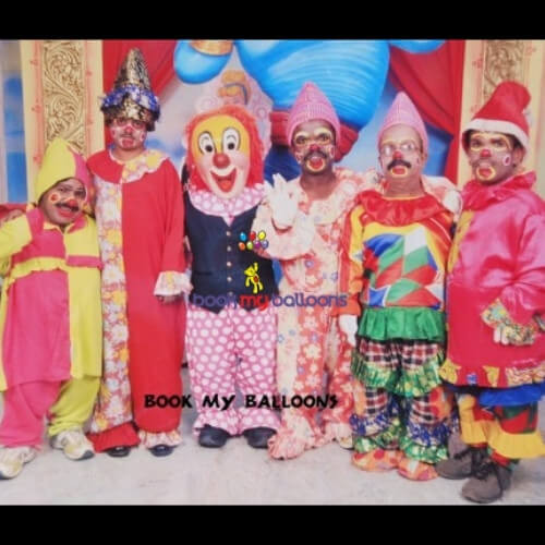 Dwarf Clown Party Entertainers