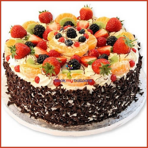 Fruit Forest Cake