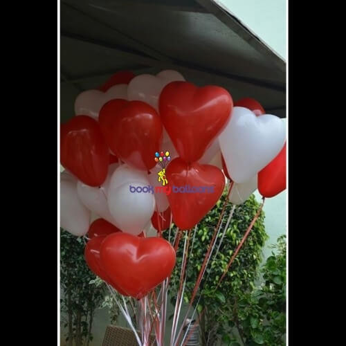 Heart Balloon Pack Cost Bangalore