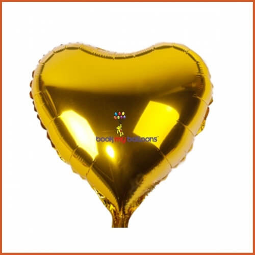 Heart Shape Helium Foil Balloon