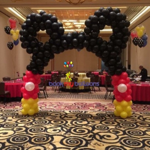 Mickey Balloon Arch Decoration