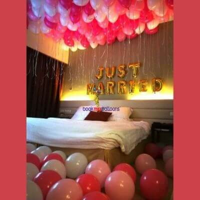 Surprise Room Balloon Decoration