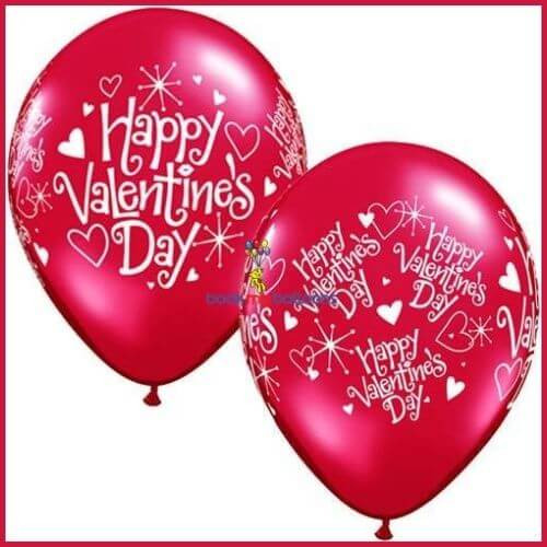 Valentine’s Day Print Balloons
