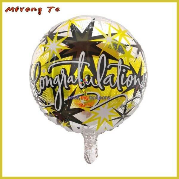 Congratulations Printed Foil Balloon