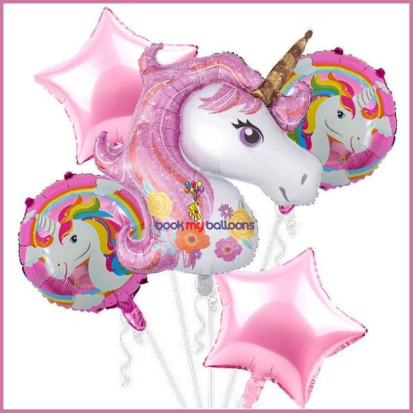 Magical Unicorn Balloon Bouquet