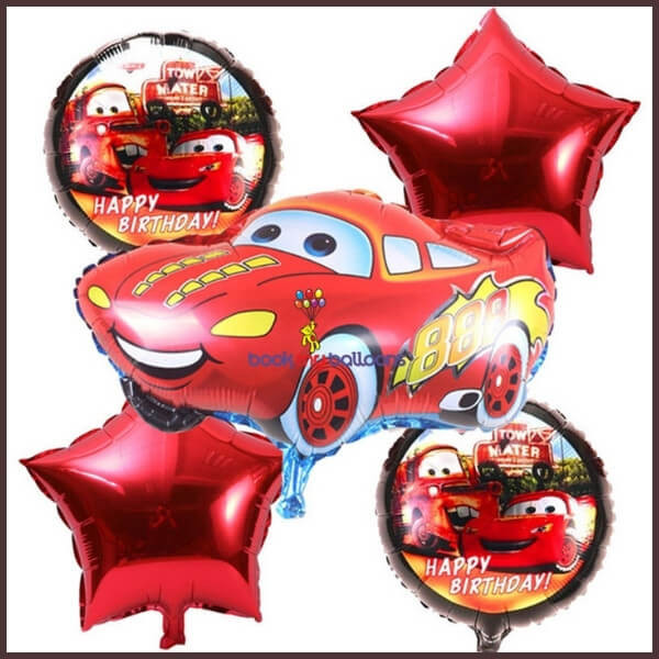 Car Foil Balloon Bouquet Supplies