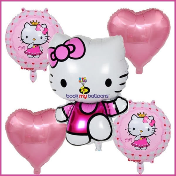 Hello Kitty Foil Balloon Set