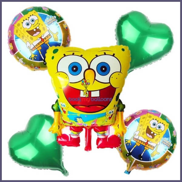 Spongebob Foil Balloon Combo Pack