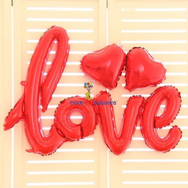 Love Foil Letter Balloon