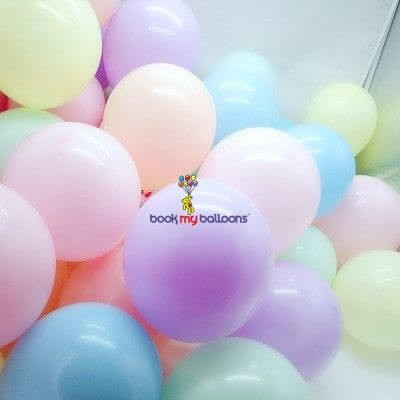 Buy Pastel Colour Balloons Bangalore