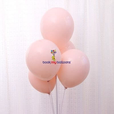 Buy Pastel Colour Helium Balloons Bangalore