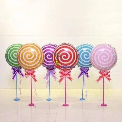 Candy Lollipop Foil Balloons