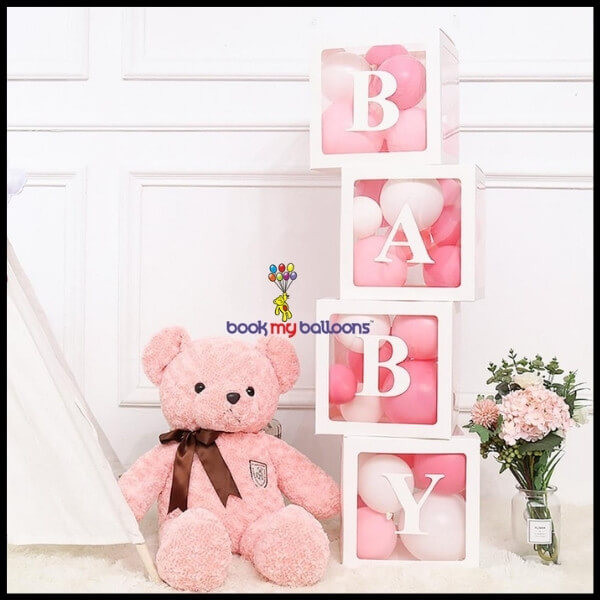 Baby Balloon Box Letters for Sale