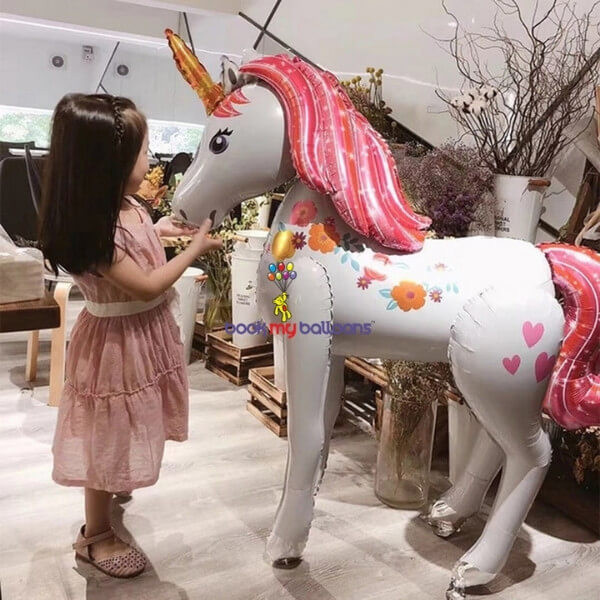 Buy Large 3D Unicorn Balloon Bangalore
