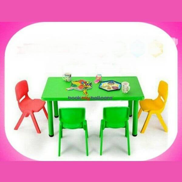 Kids Table Chair Party Supplies Bangalore