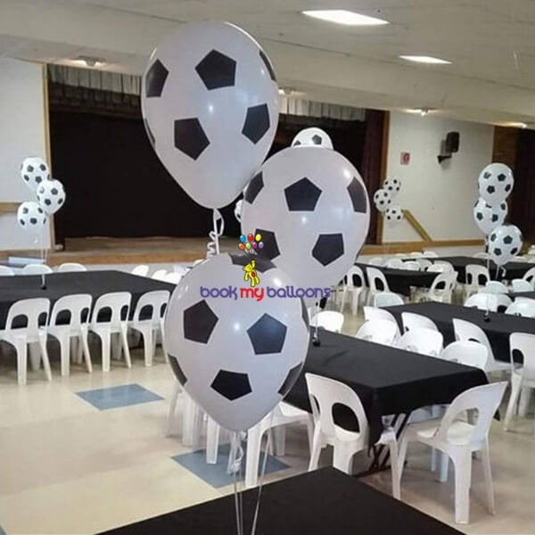 Football Print Balloons Party Supplies