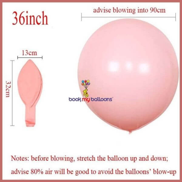 Pink Pastel Jumbo Balloon