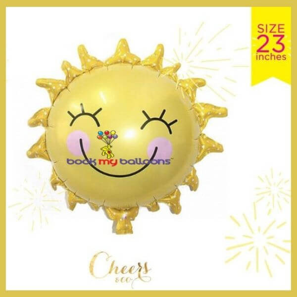 Smiley Sun Foil Balloon Price