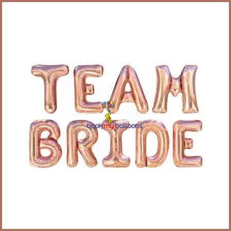 Team Bride Foil
