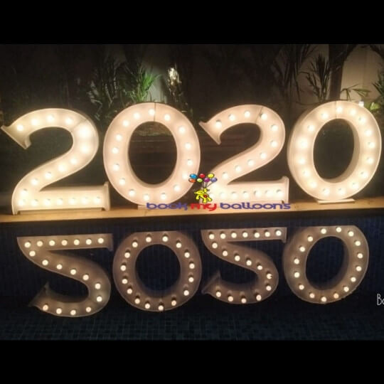 3ft Led Marquee Numbers