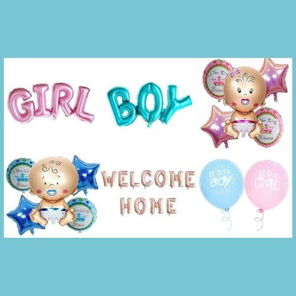 Baby Welcome Balloon Decoration